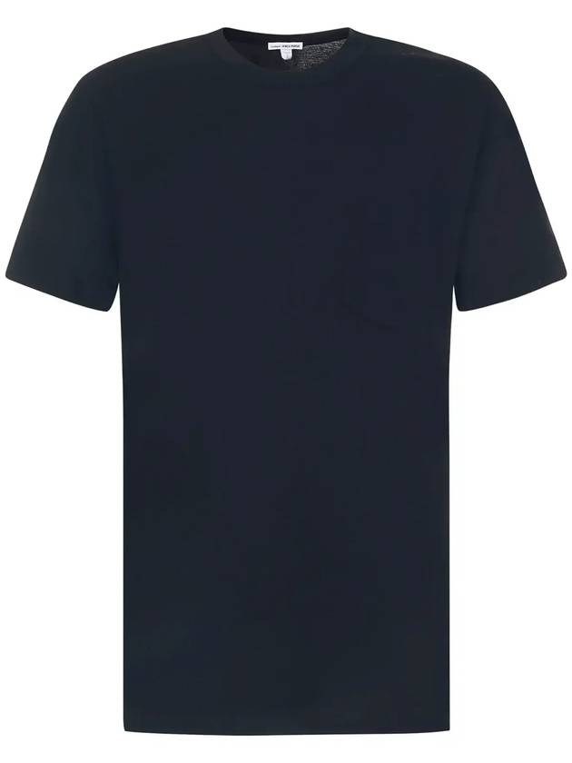 James Perse 크루넥 반팔 티셔츠 MLJ3282_BLK