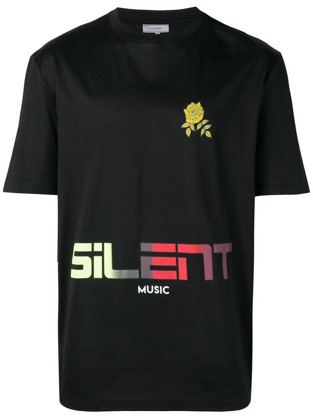 랑방 LANVIN silent music t-shirt