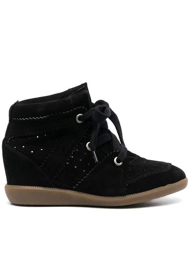 Isabel Marant Wedge-heel lace-up sneakers
