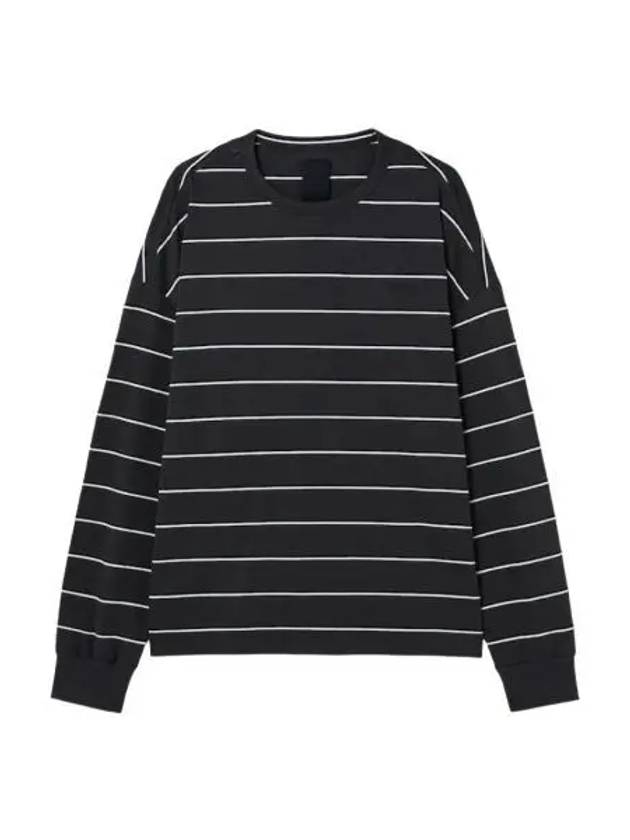 준지 코튼 스트라이프 롱슬리브 그레이 23FW Juun.J Cotton Stripe Long Sleeve Grey 23FW
