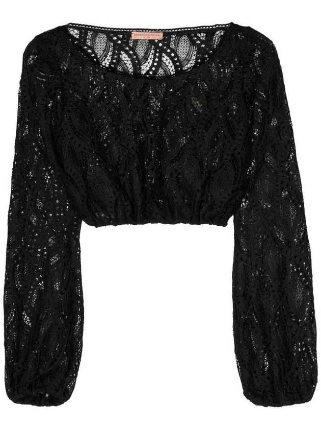 Ermanno Scervino Embroidered Cropped Top