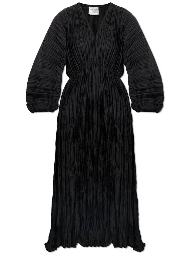 포르테 포르테 플리츠 맥시 드레스 128950_NERO
