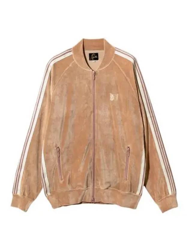 니들스 R.C. 트랙 자켓 벨루어 올드 로즈 Needles R.C. Track Jacket Velour Old Rose