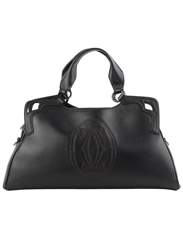 까르띠에 L1001575 블랙 레더 마르첼로 숄더백 백화점인보이스34388 2