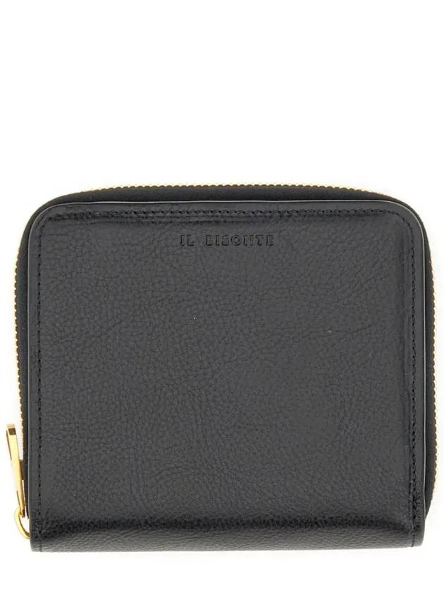 바이슨 로고 엠보싱 바이폴드 지갑 SSW003PV0001_BK238