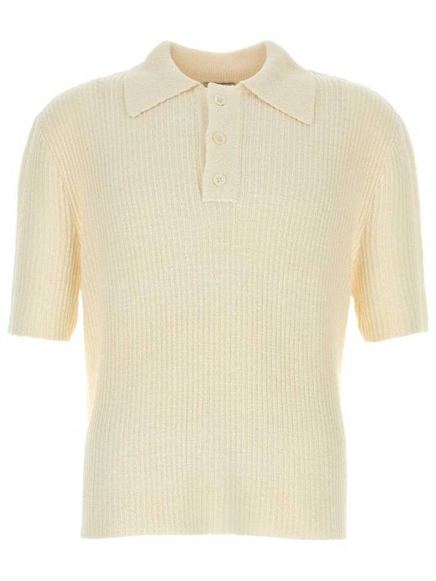 Le Kasha Napoli 반팔 크로셰 폴로 셔츠