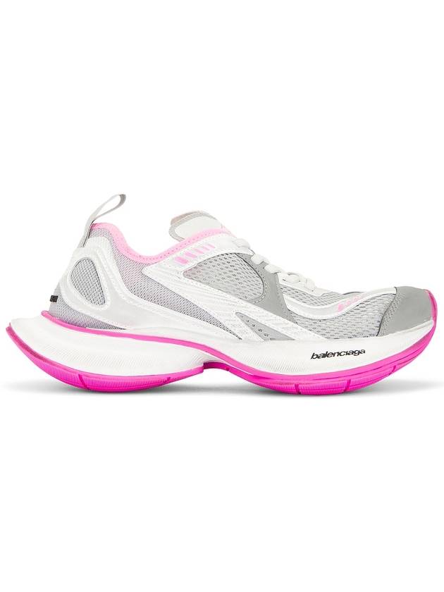 발렌시아가 서킷 로우탑 스니커즈 그레이 핑크