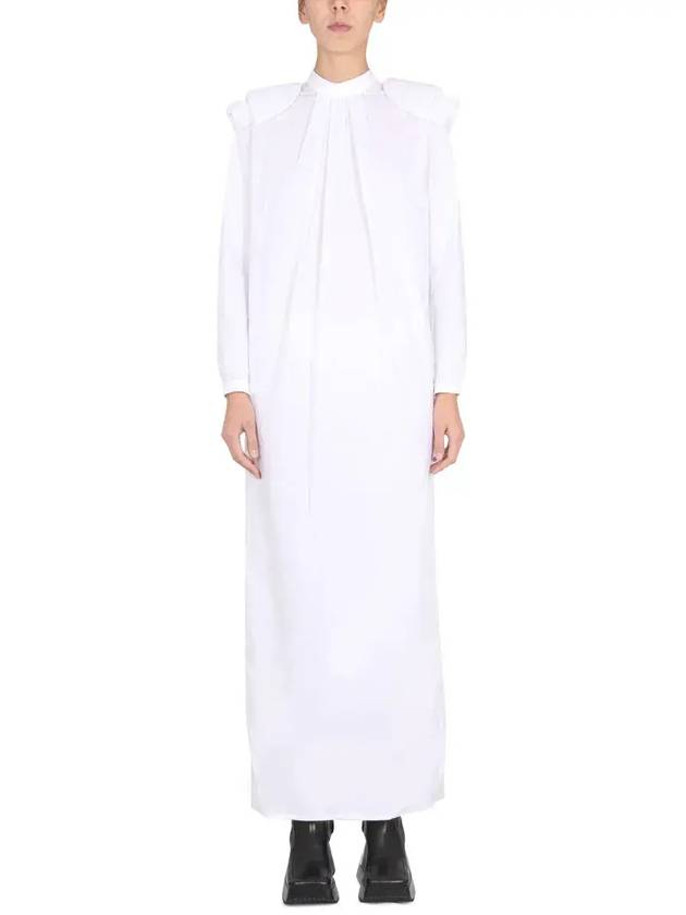 라프 시몬스 플리츠 셔츠 드레스 222W450_100000010