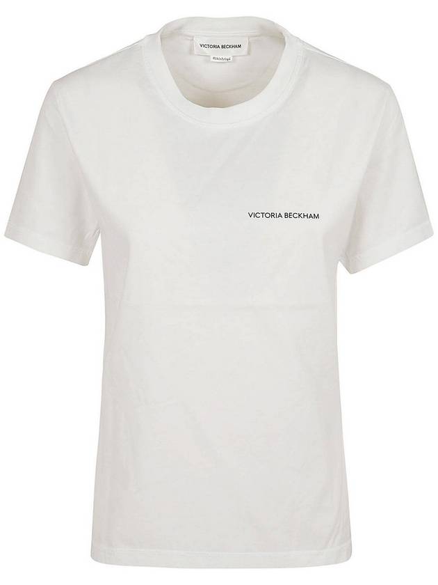 Victoria Beckham Shrunken Logo Tee