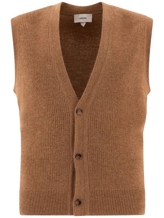 Lardini - Wool And Alpaca Vest Knitwear
