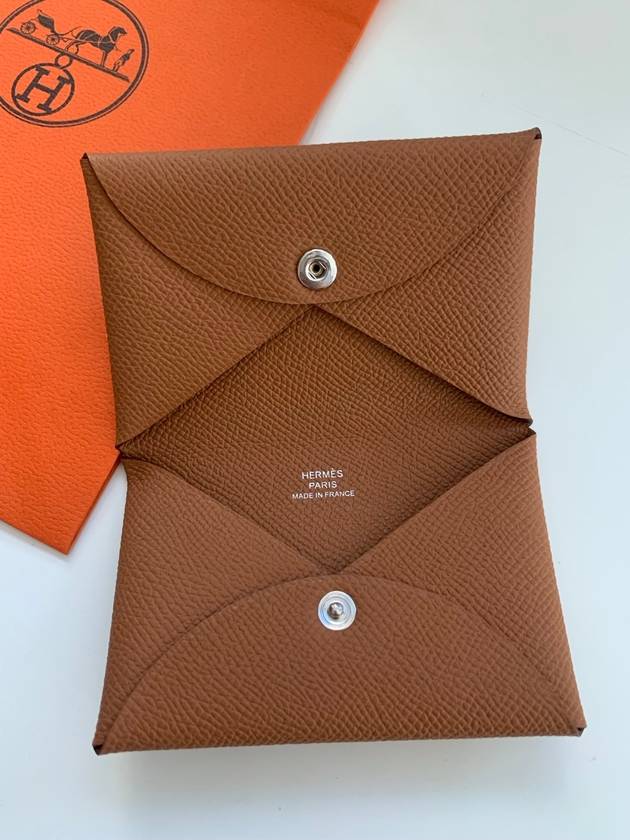 에르메스 칼비 앱송 카드지갑 골드 H044164CK