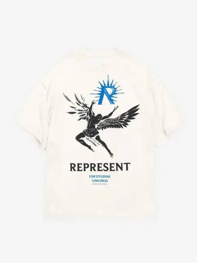 리프레젠트 이카루스 티셔츠 플랫 화이트 Represent Icarus T Shirt Flat White
