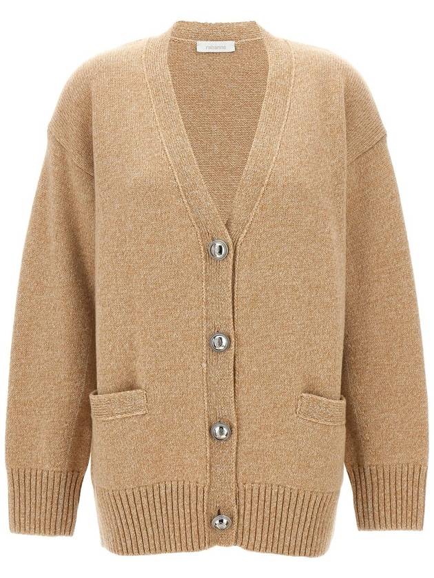 Paco Rabanne - Logo Buttons Cardigan Sweater, Cardigans