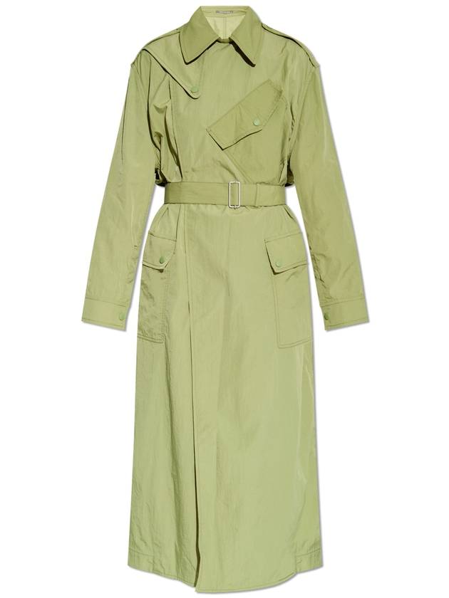 Kenzo Trench Coat With Belt Women's Green