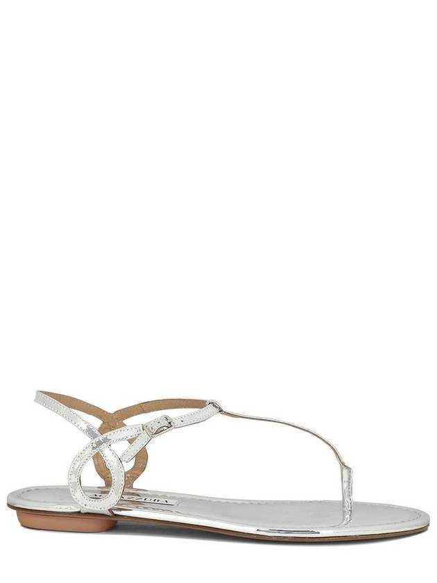 Aquazzura 올모스트 베어 끈 스트랩 샌들