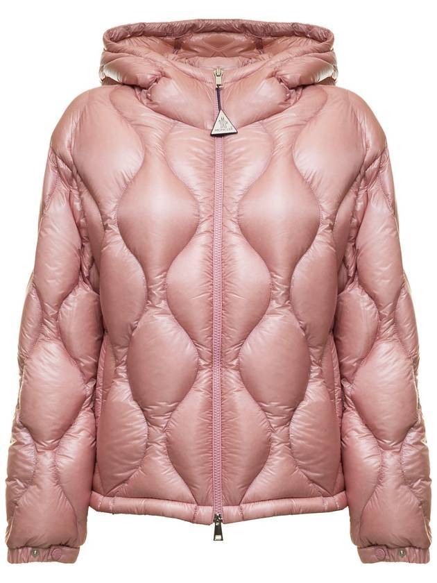 몽클레르 안톤 Anthon 퀼팅 숏 패딩 라이트 핑크