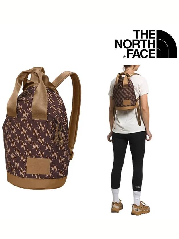 노스페이스 여성 네버스톱 데이팩 미니 5L 백팩 가방 브라운