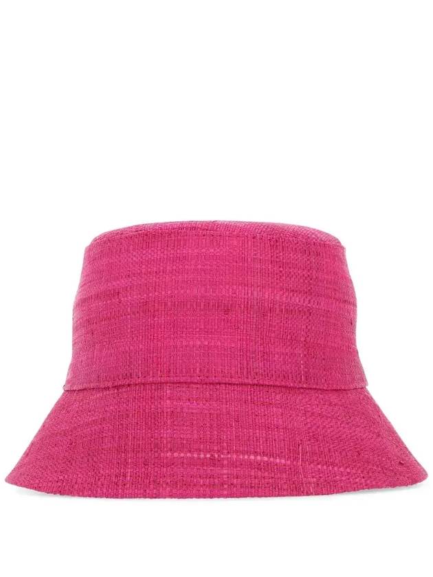 Ruslan Baginskiy 로고 디테일 버킷 햇 BCT038STRRWRB_PINK