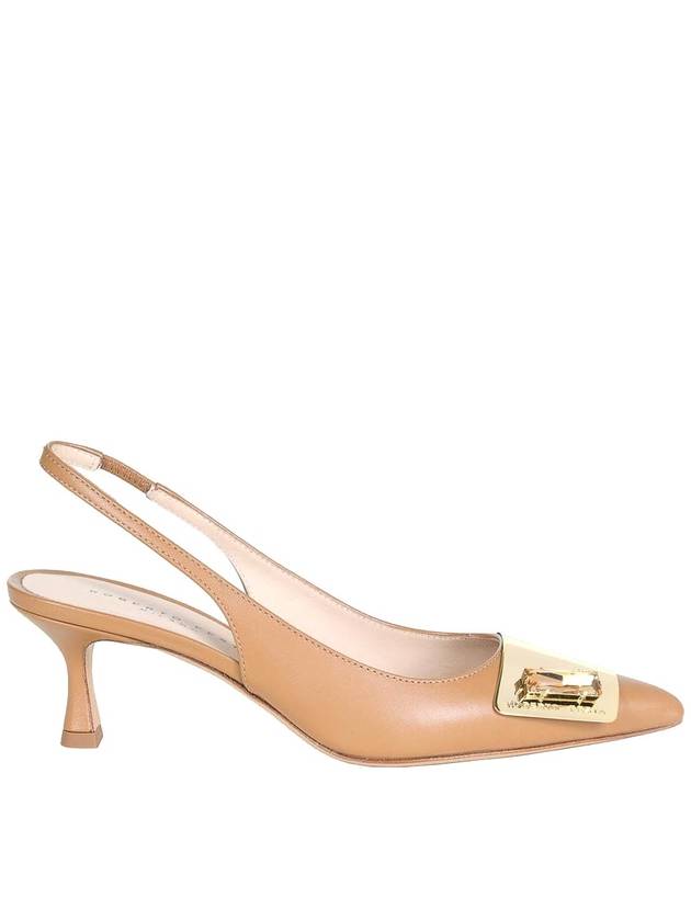 Roberto Festa Chanel Slingback In Softy Camel