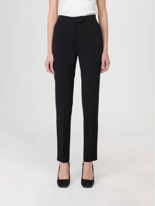 24SS 막스마라 스튜디오 스트레이트 팬츠 2416131051600 001 Black