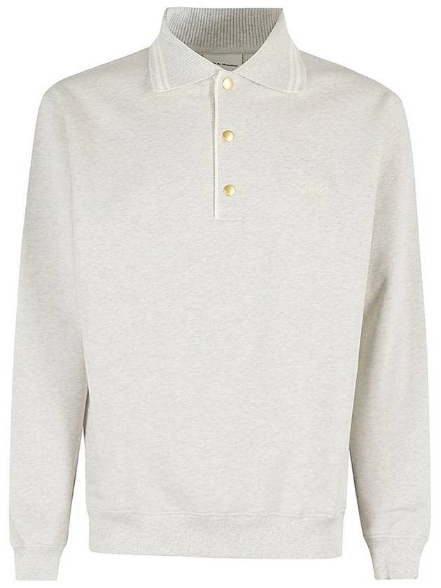 Drole de Monsieur 로고 자수 니트 스웨터