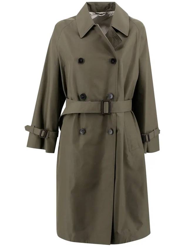 위켄드 맥스 마라 더블브레스트 리버시블 트렌치 코트 2515021011600_004