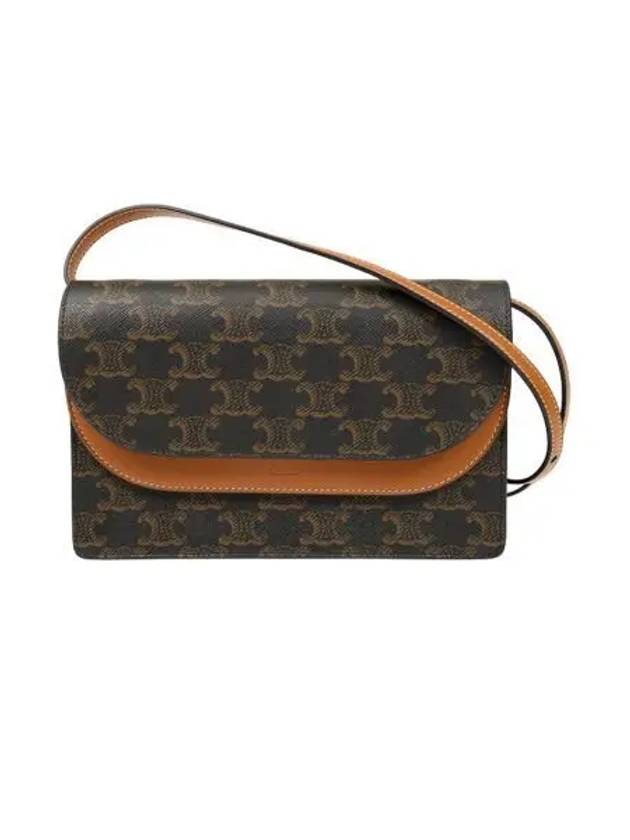 셀린느 카프스킨 트리옹프 백 탄 Celine Triomphe Bag in Calfskin Tan