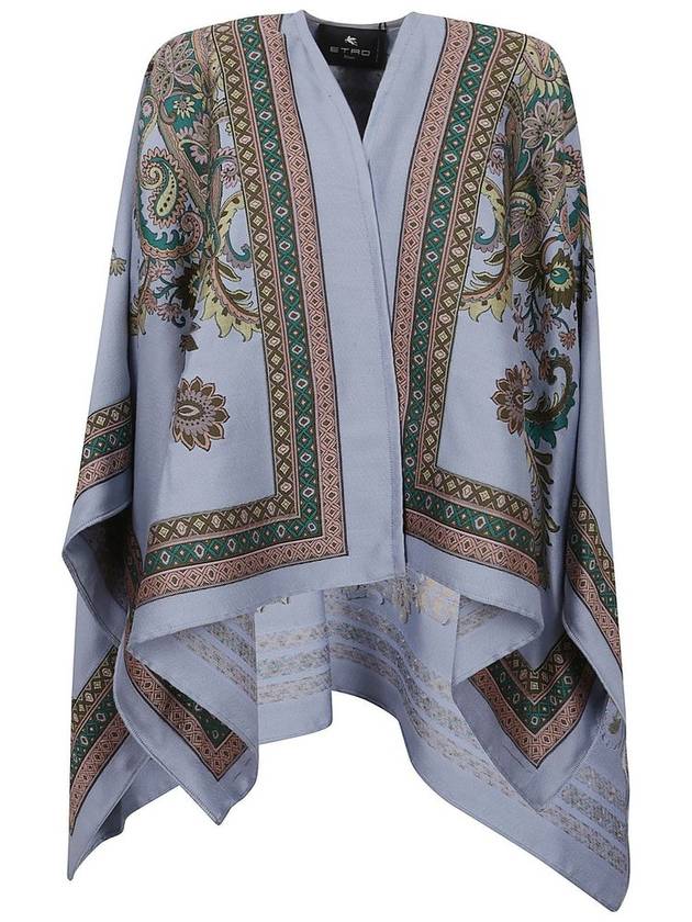 에트로 페이즐리-자카드 케이프