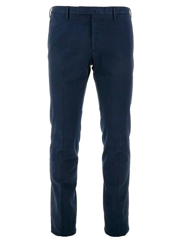 INCOTEX Stretch cotton-blend Slim Fit trousers