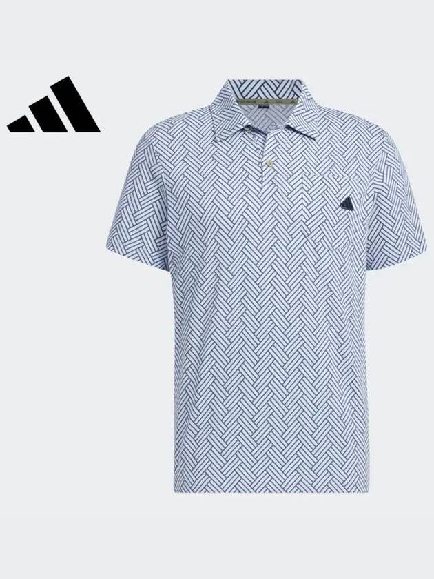 아디다스골프 HS4495 남성 고투 반팔 폴로 티셔츠