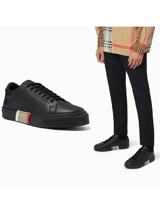 버버리 Rangleton 랭글턴 레더 스니커즈 80674641