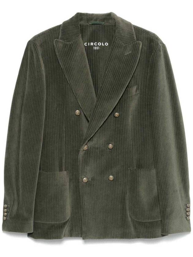 Circolo 1901 Corduroy Double-Breasted Jacket