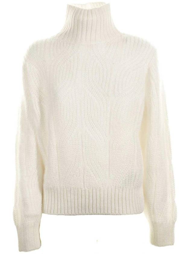 Eleventy Mohair and silk turtleneck