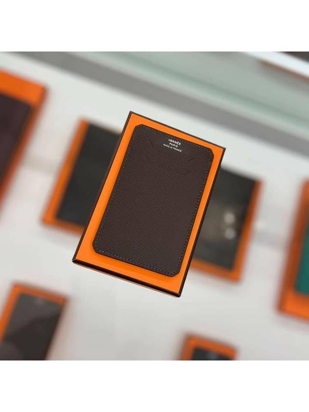 에르메스 시티즌3CC 카드지갑 모카 앱송