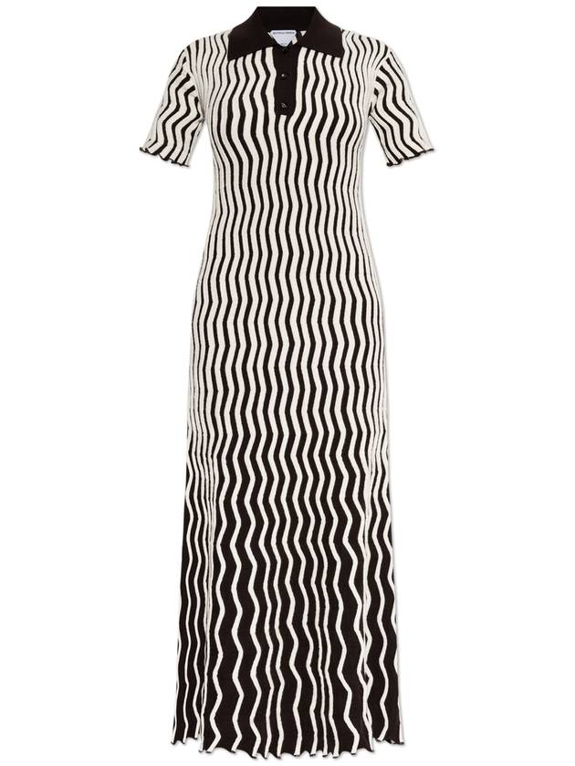 Bottega Veneta Wool Dress Women's White