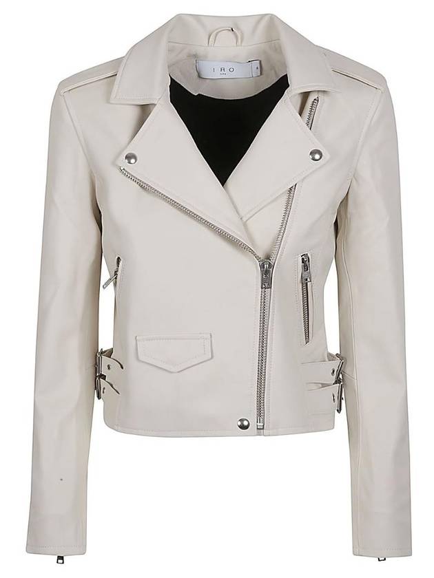이로 여성 ASHVILLE LEATHER BIKER 자켓 ASHVILLEWP137WHI12