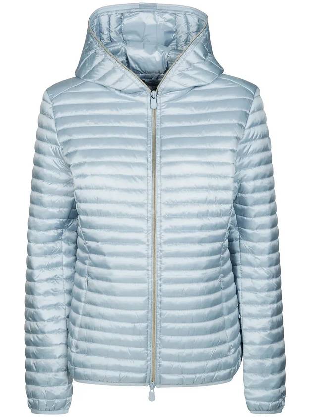 세이브 더 덕 알렉사 후드 퍼퍼 재킷 D33620WIRIS20_90011DUSTYBLUE