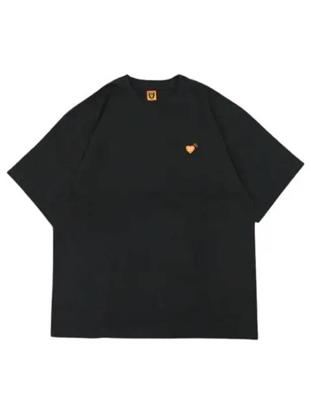휴먼 메이드 하트 뱃지 티셔츠 블랙 시부야 파르코 스토어 Human Made Heart Badge T Shirt Black Shibuya Parco Store Exclusive