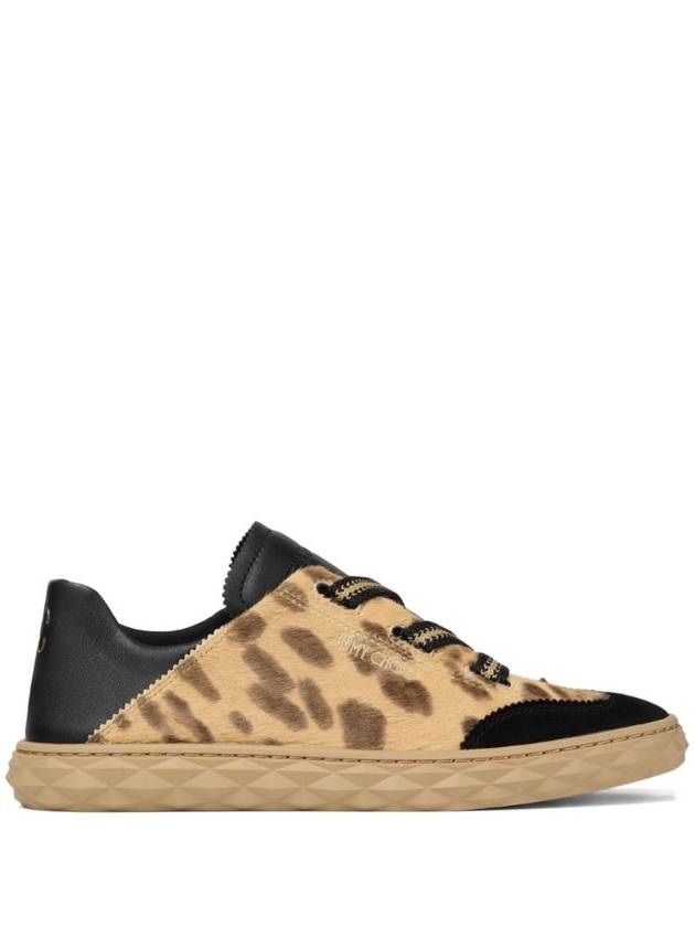 지미추 여성 DIAMOND LIGHT LEATHER SNEAKERS DIAMONDLIGHTFLEX FJNKNATURAL BLACK