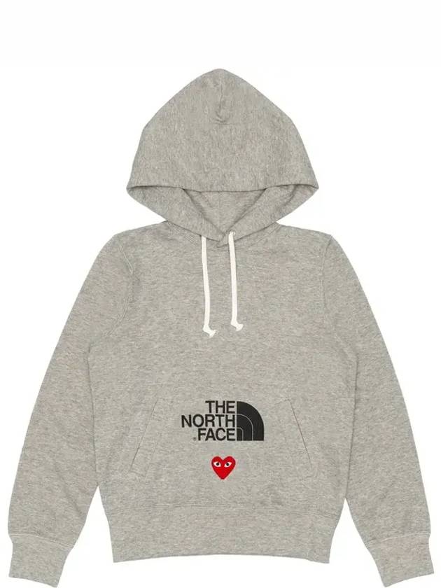 CDG x 더 노스페이스 후디 탑그레이