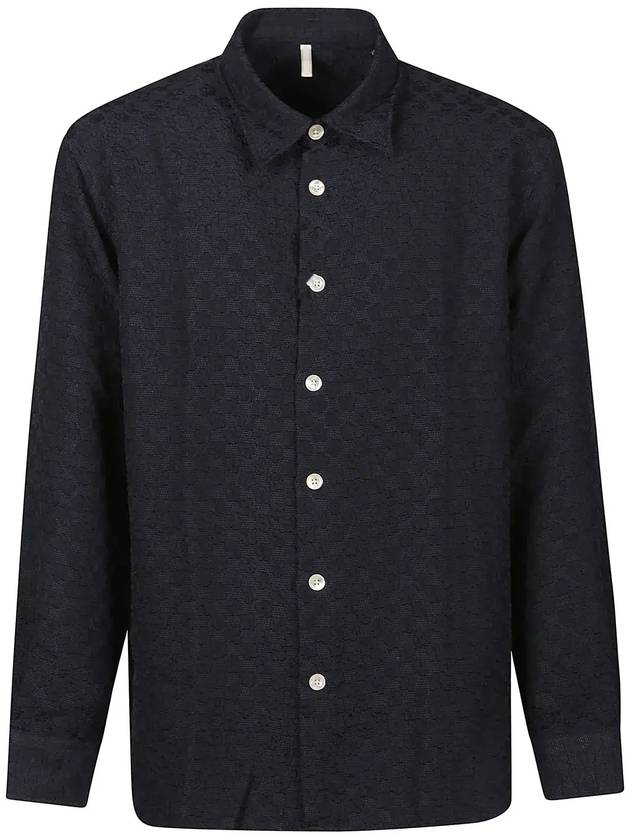 선플라워 스튜디오 플로럴 자카드 셔츠 1221_200