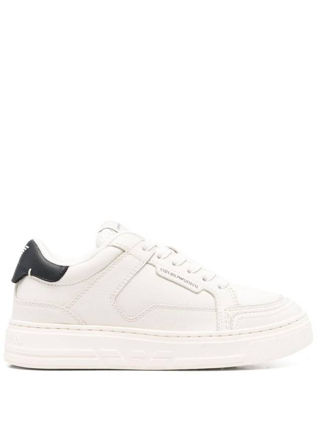 엠포리오아르마니 여성 LEATHER SNEAKERS X3X188XN162U065