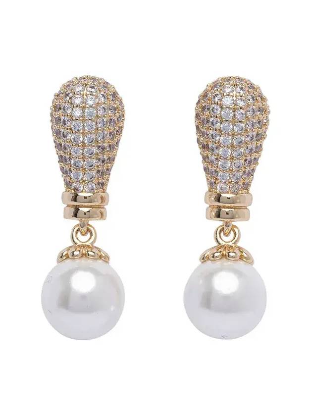 셀프 포트레이트 장식 귀걸이 SS25650ESL_SILVER