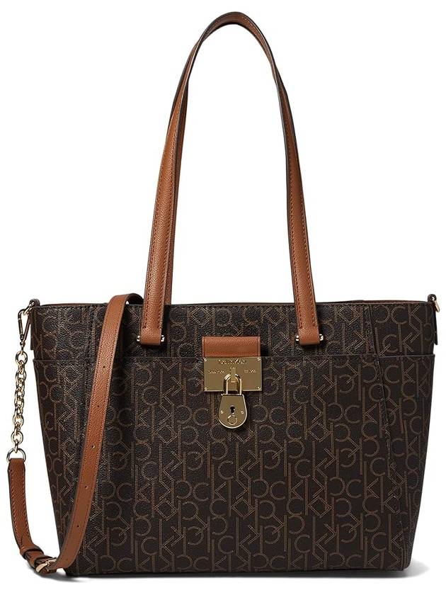Calvin Klein Camille 시그니처 토트 Calvin Klein Camille Signature Tote