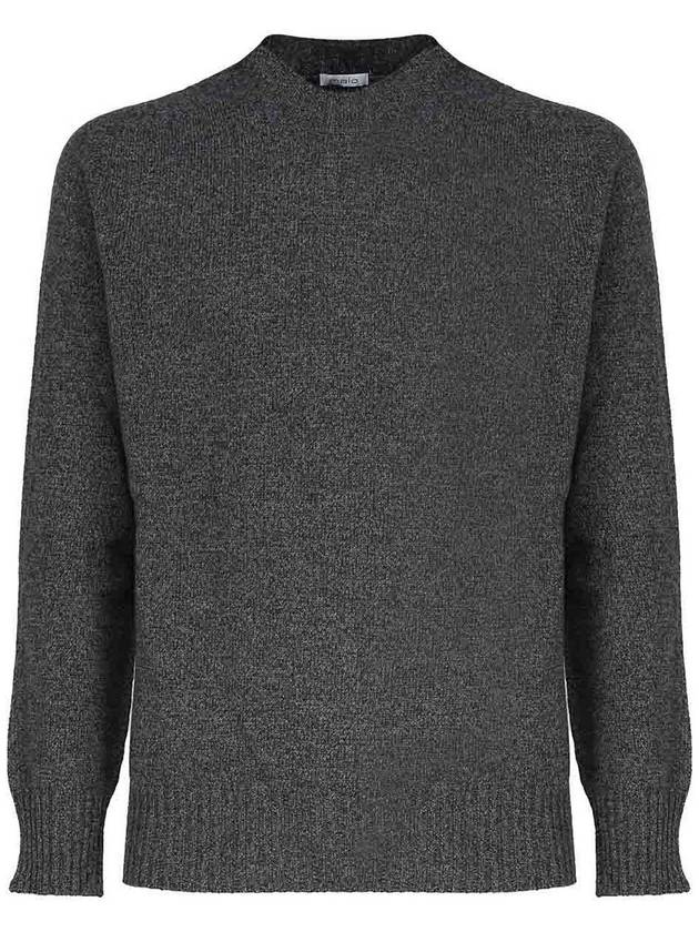Malo Crew-neck sweater in moulin cashmere