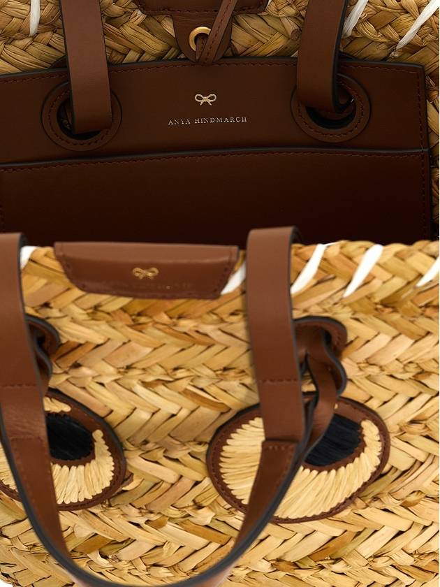 Anya Hindmarch 소형 페이퍼 아이즈 바스켓 백 Anya Hindmarch Small Paper Eyes Basket Bag