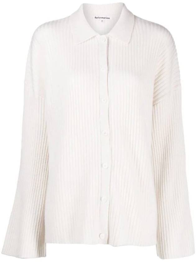 리포메이션 팬티노 캐시미어 가디건 1309791GSS