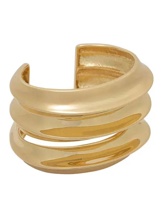 셀프 포트레이트 조각 커프 SS25610BGD_GOLD