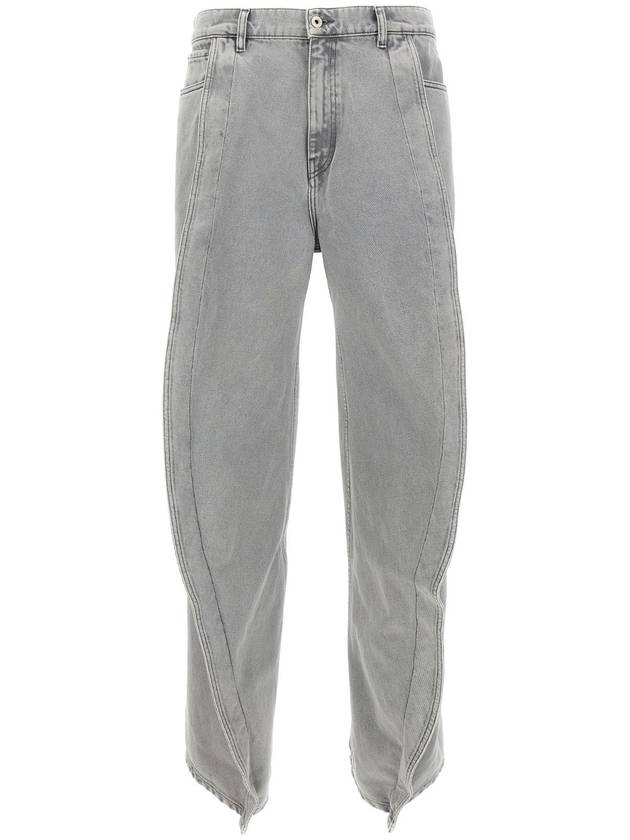 Y PROJECT 207PA004GREY 'Banana' jeans