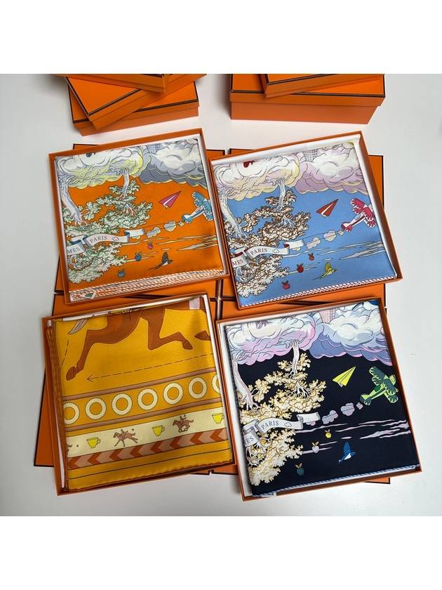 에르메스 까레 실크 스카프 90